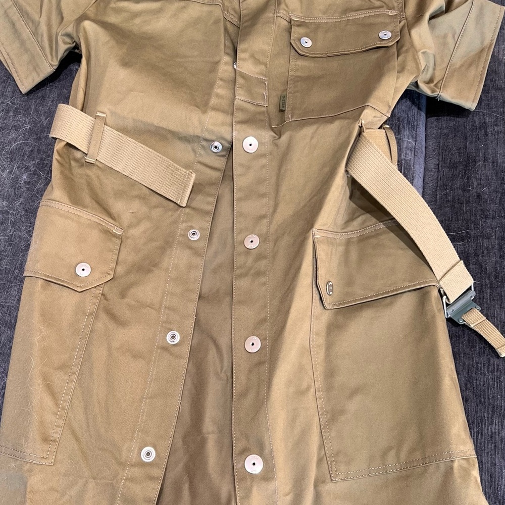 G-Star Olive Green Midi Dress